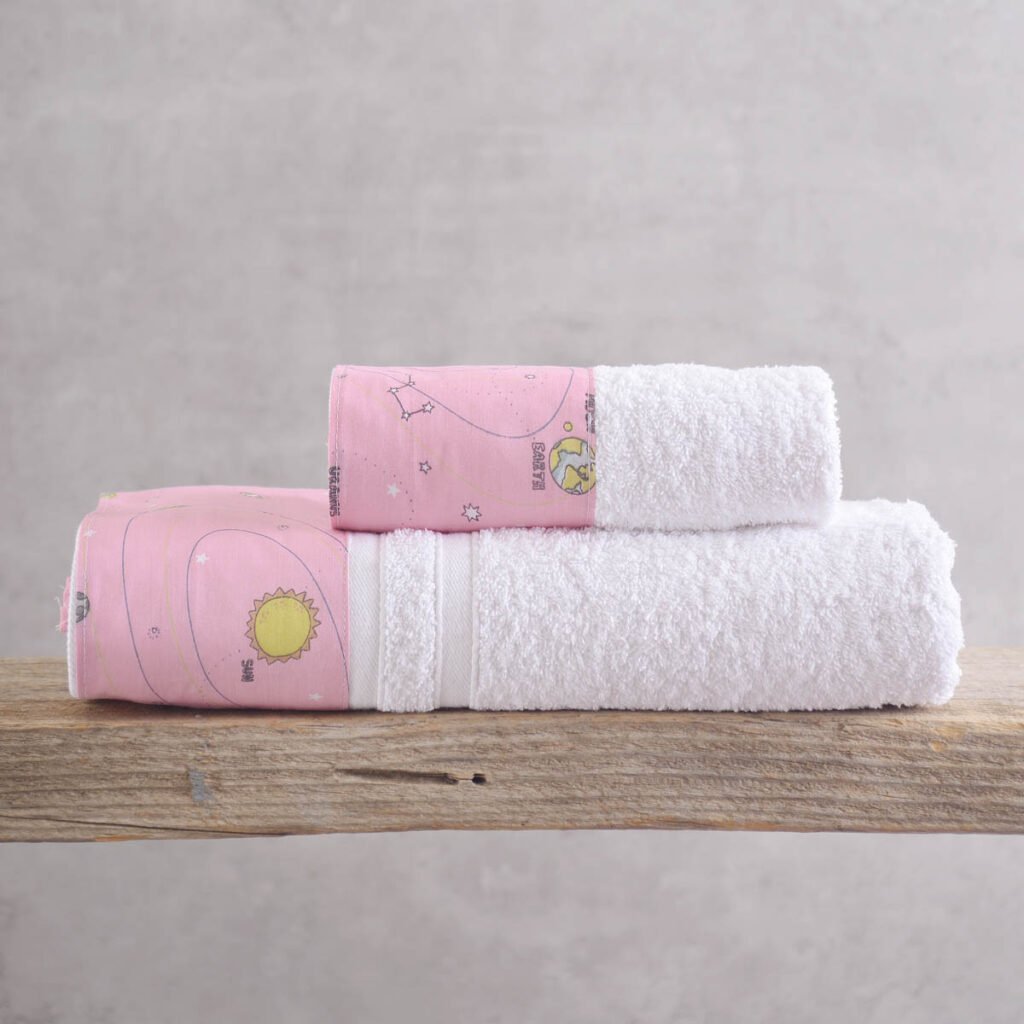 VENUS ΡΟΖ - ΣΕΤ ΠΕΤΣΕΤΕΣ 2 ΤΕΜ. -  - ΣΕΤ 2 ΤΕΜΑΧΙΑ (30X50 70X140) - Rythmos