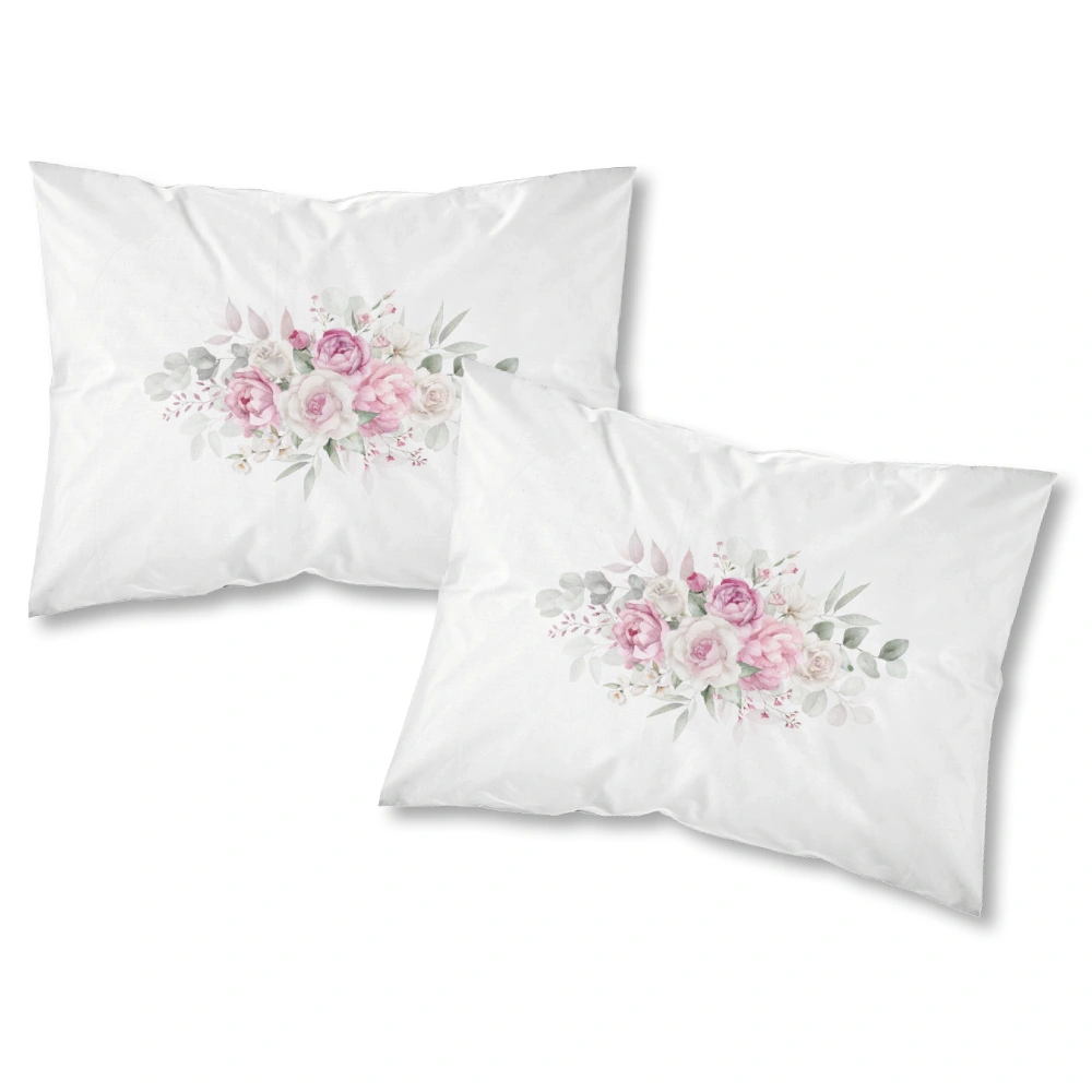 Ζεύγος Μαξιλαροθήκες Agnes - (2) 50 x 70 cm - Λευκό - Borea Home Textiles