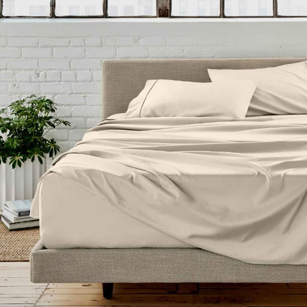 Σεντόνι Με Λάστιχο (160x200+40) Beige 9486 - Astron Italy