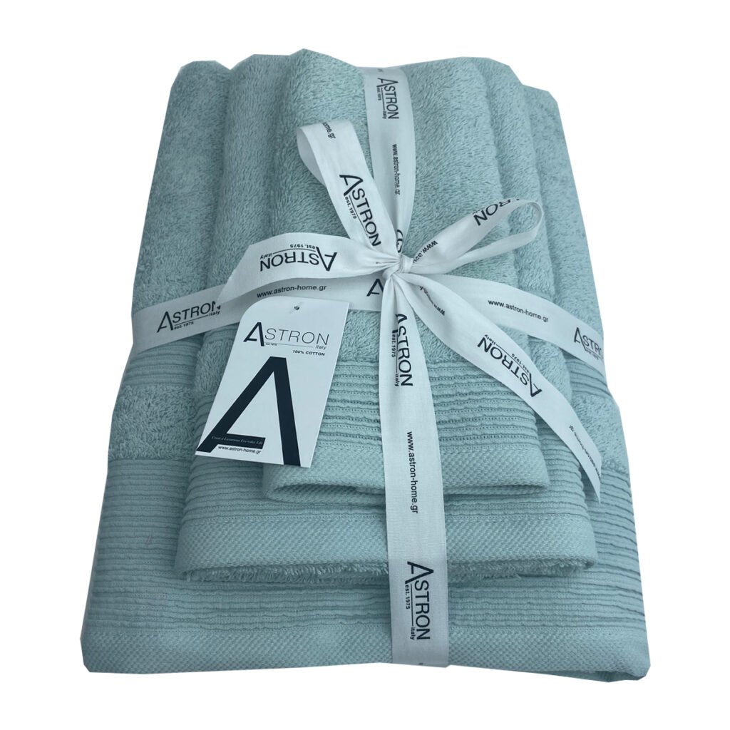 Πετσέτες σετ 3τμχ Mint 912-941-971 - Astron Italy